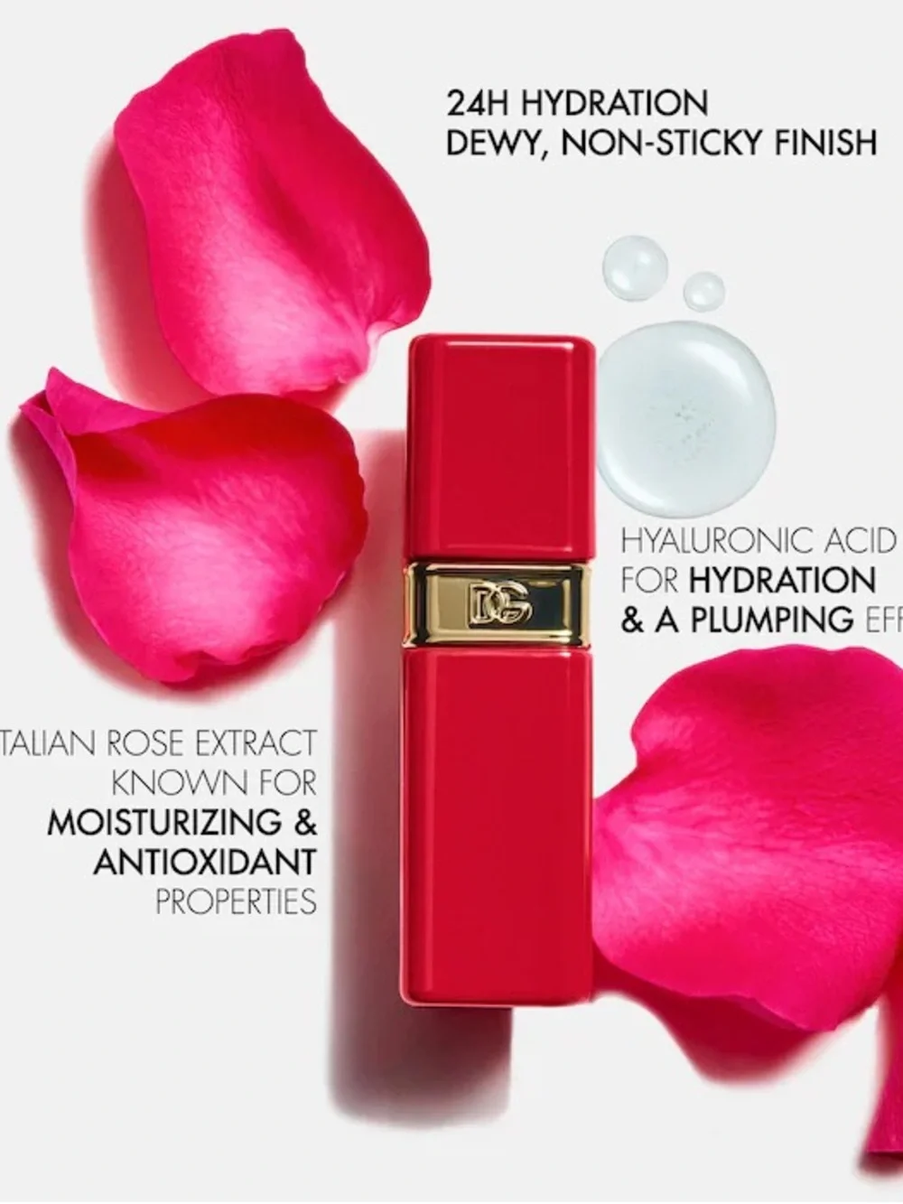 Dolce & Gabbana Rose Dew Mini Lip Bite & Limited Edition Sticker Set